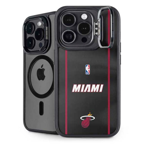 NBA Miami Heat Jersey iPhone 15 Pro Kickstand Case